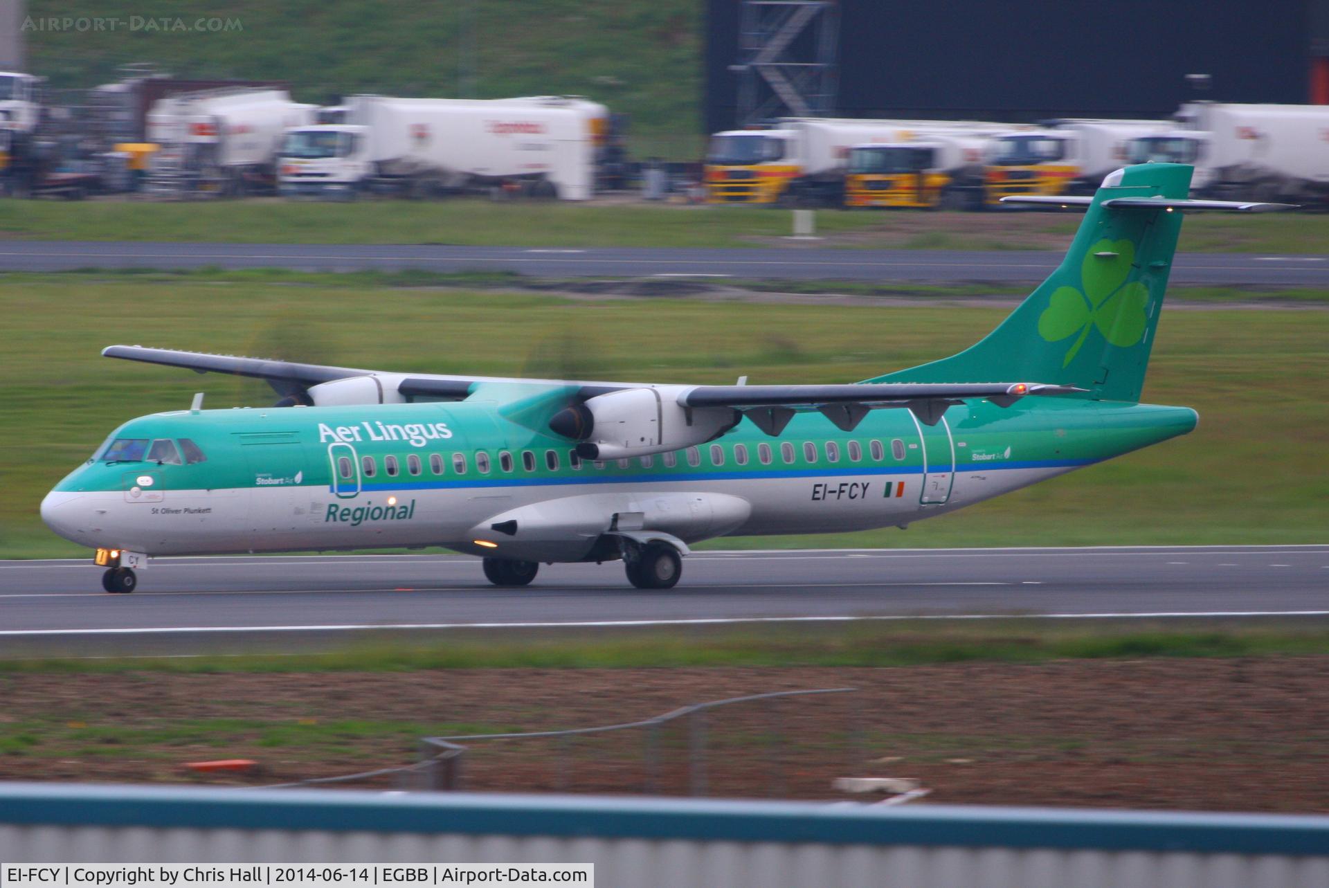 EI-FCY, 2014 ATR 72-600 (72-212A) C/N 1139, Aer Lingus Regional