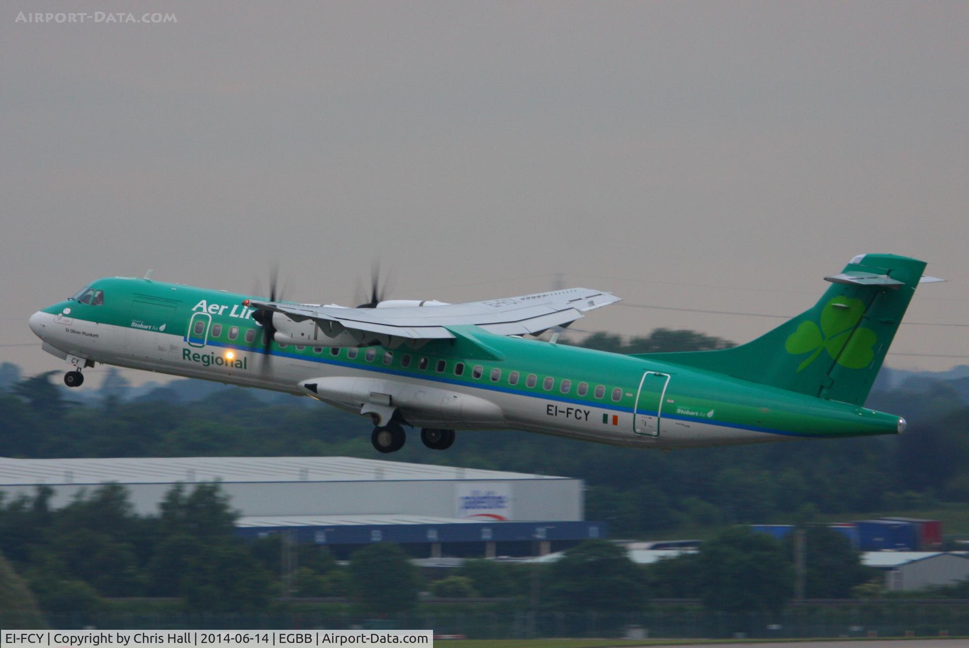 EI-FCY, 2014 ATR 72-600 (72-212A) C/N 1139, Aer Lingus Regional