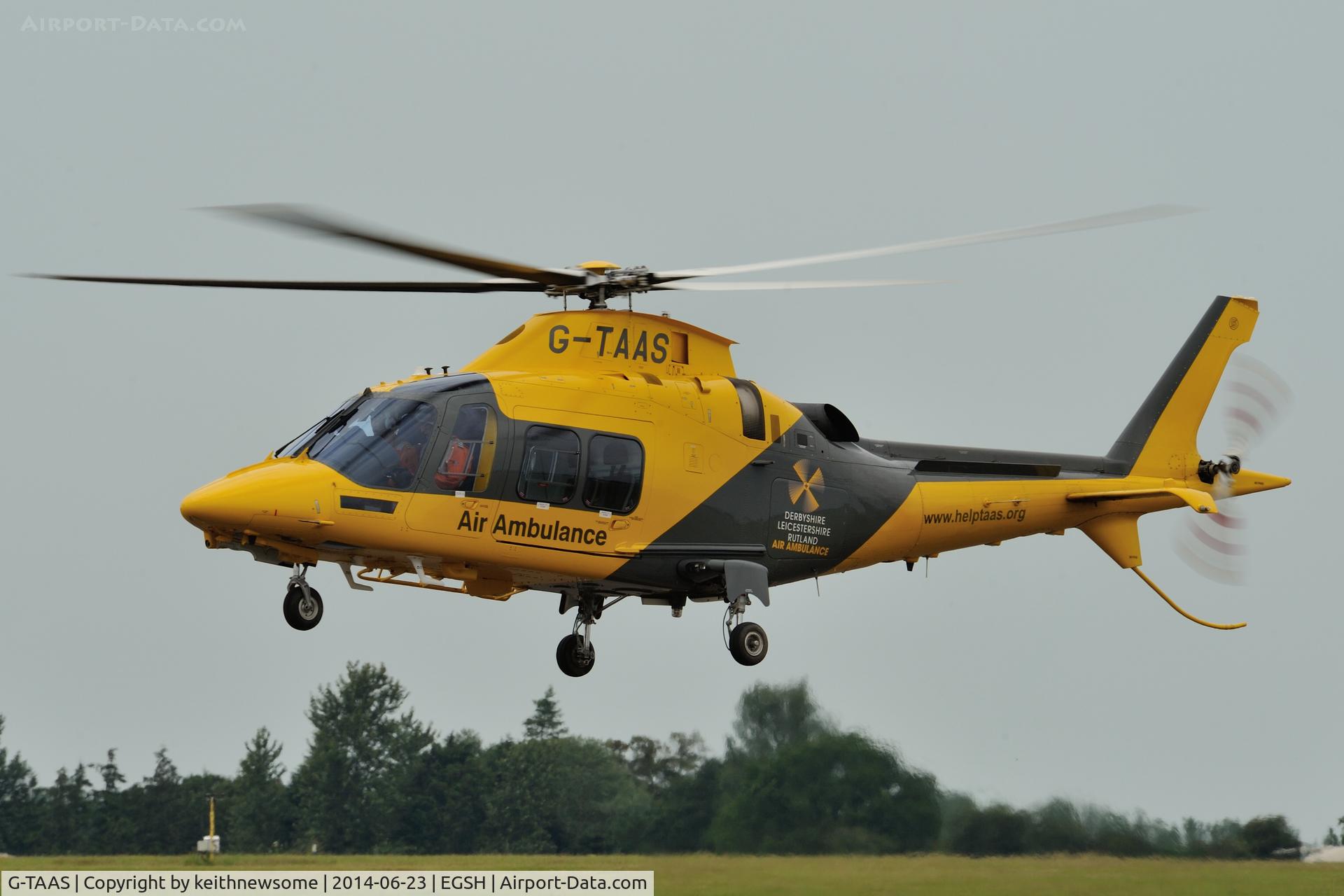 G-TAAS, 2013 AgustaWestland AW-109SP GrandNew C/N 22305, Nice surprise visitor.