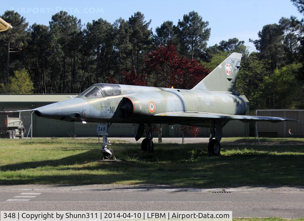 348, Dassault Mirage IIIR C/N 348, Preserved inside Mont-de-Marsan AFB and seen during Reece Meet 2014