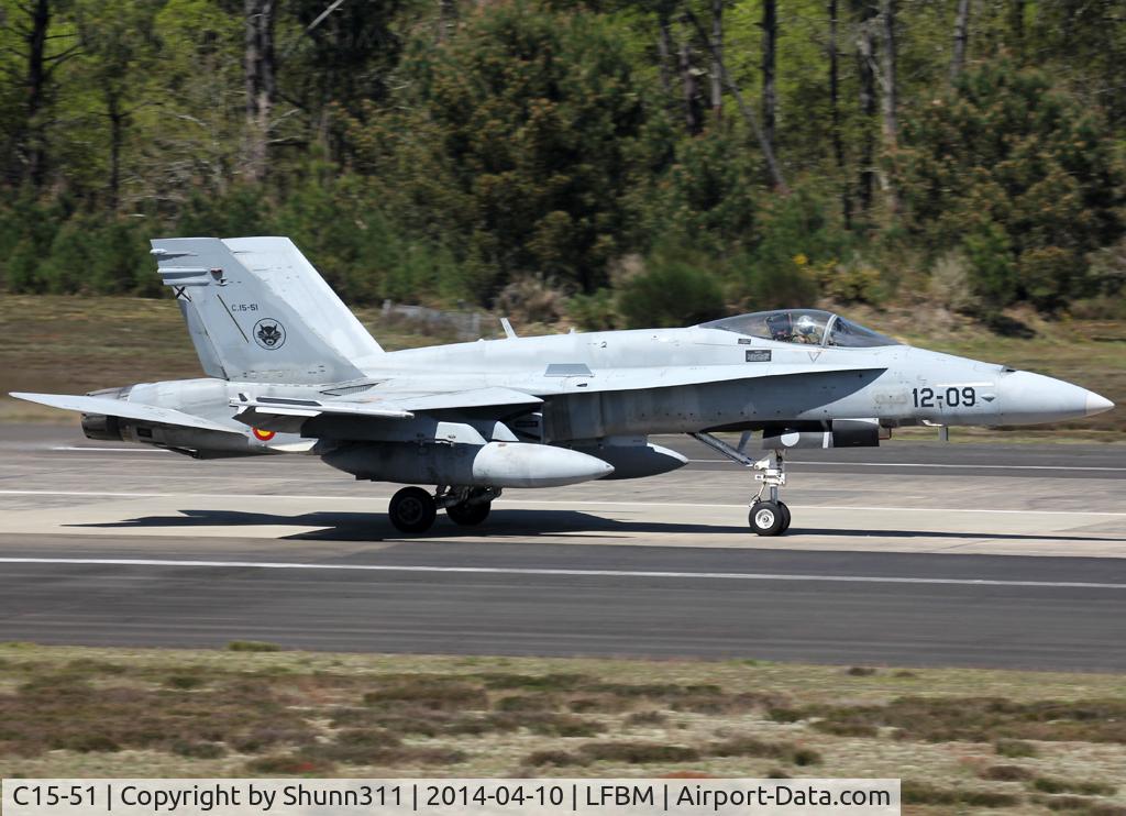 C15-51, McDonnell Douglas EF-18A+ Hornet C/N 0781/A567, Reece Meet 2014 participant