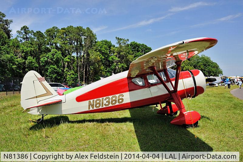 N81386, 1946 Fairchild 24W-46 C/N W46286, Sun-N-Fun