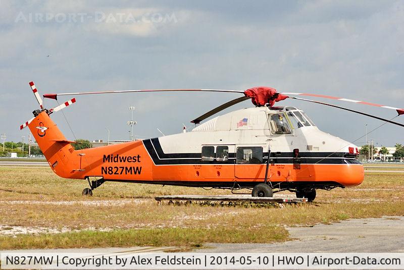 N827MW, 1958 Sikorsky S-58JT C/N 58-827, North Perry