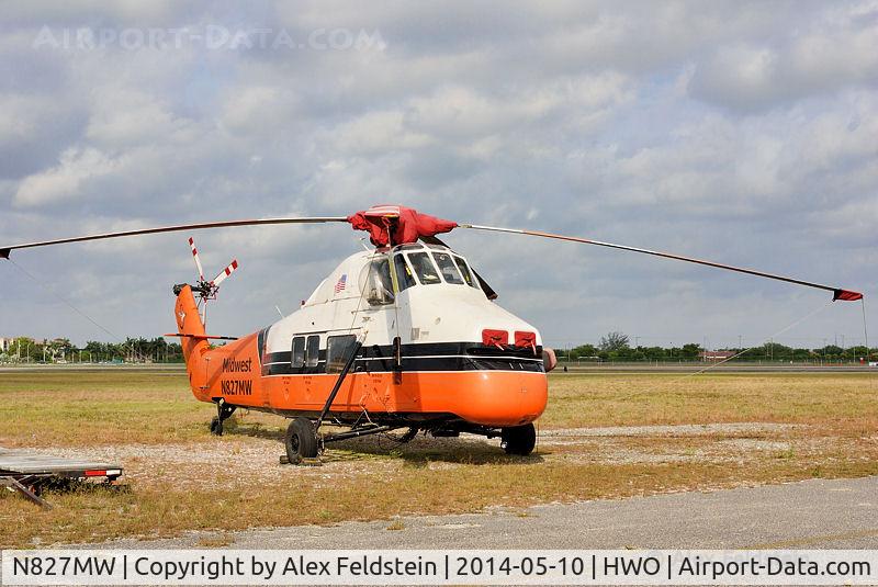 N827MW, 1958 Sikorsky S-58JT C/N 58-827, North Perry