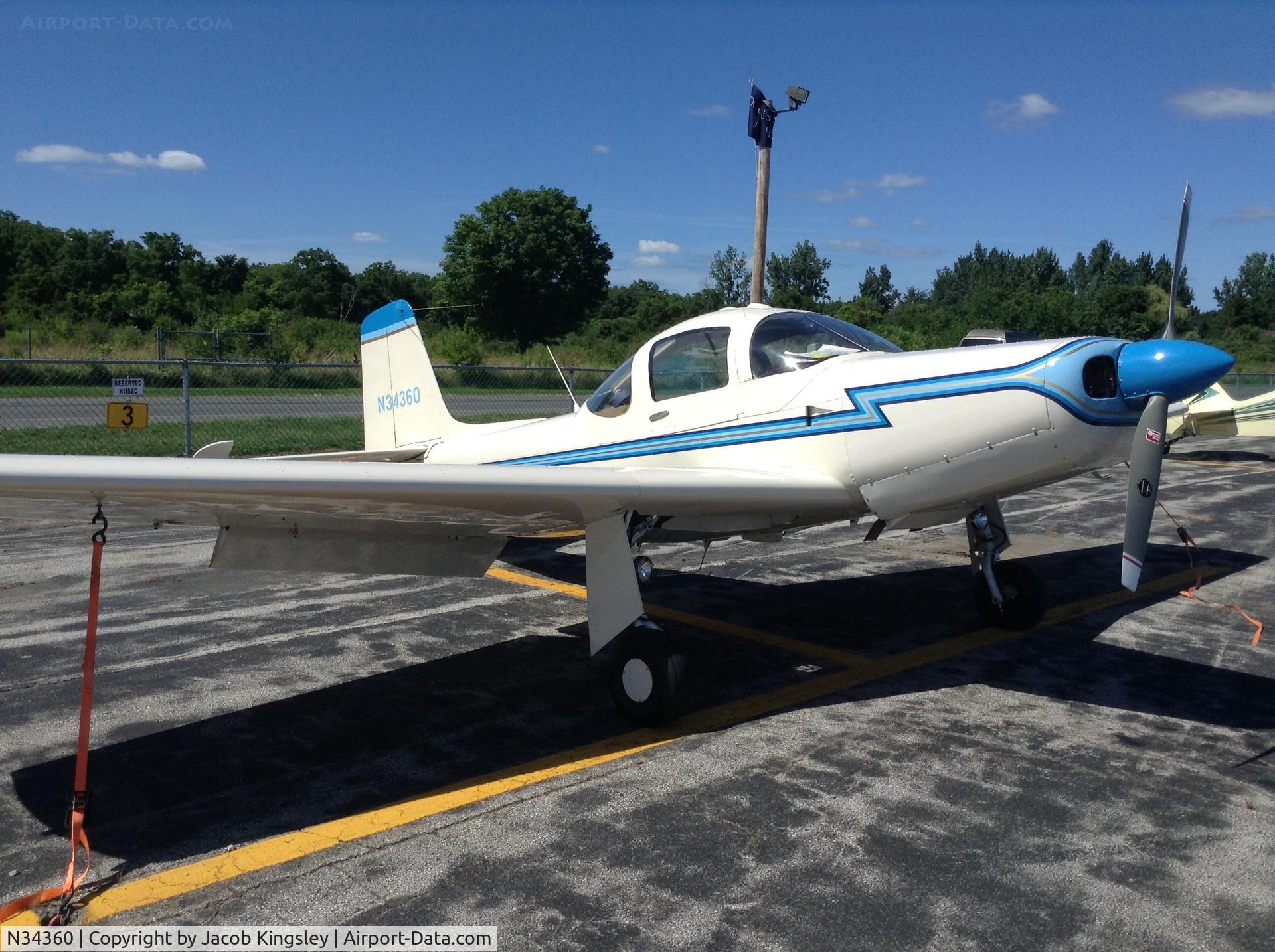 N34360, Meyers MAC-145 C/N 203, Photo was taken during the 2013 Meyers fly-in.