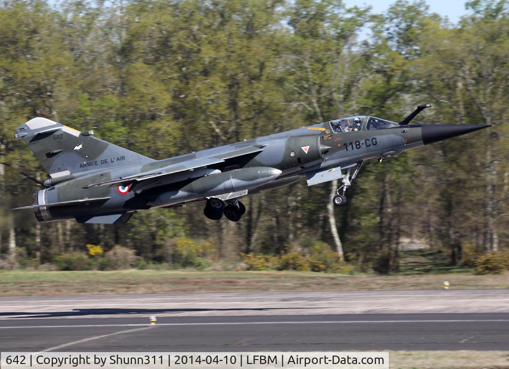642, Dassault Mirage F.1CR C/N 642, Reece Meet 2014 participant... Re-coded as 118-CG