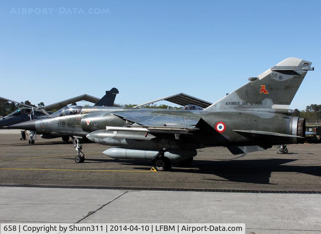 658, Dassault Mirage F.1CR C/N 648, Reece Meet 2014 participant... but exhibited for a special day... Normandie-Niemen stars located near the cockpit only on left side