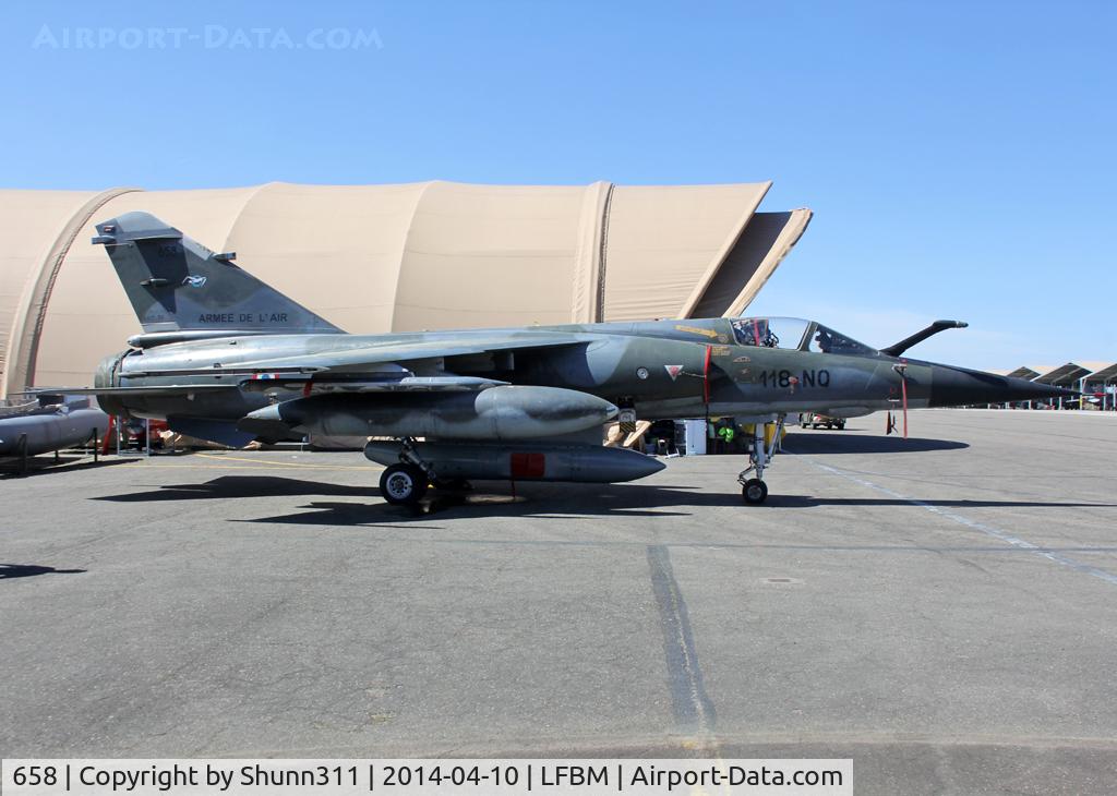 658, Dassault Mirage F.1CR C/N 648, Reece Meet 2014 participant... exhibited during a special day...