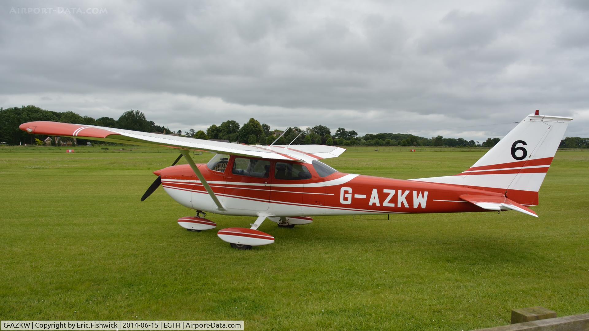 G-AZKW, 1972 Reims F172L Skyhawk C/N 0836, 2. G-AZKW at The Shuttleworth Collection Airshow - featuring LAA 'party in the park'