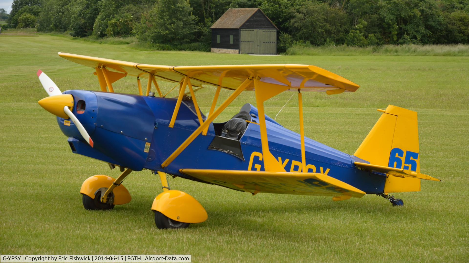 G-YPSY, 1988 Andreasson BA-4B C/N PFA 038-10352, 3. G-YPSY at The Shuttleworth Collection Airshow - featuring LAA 'party in the park'