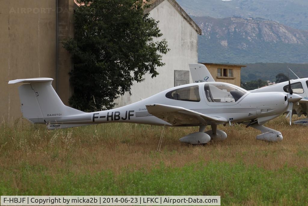 F-HBJF, 2008 Diamond DA-40D Diamond Star C/N D4.339, Parked