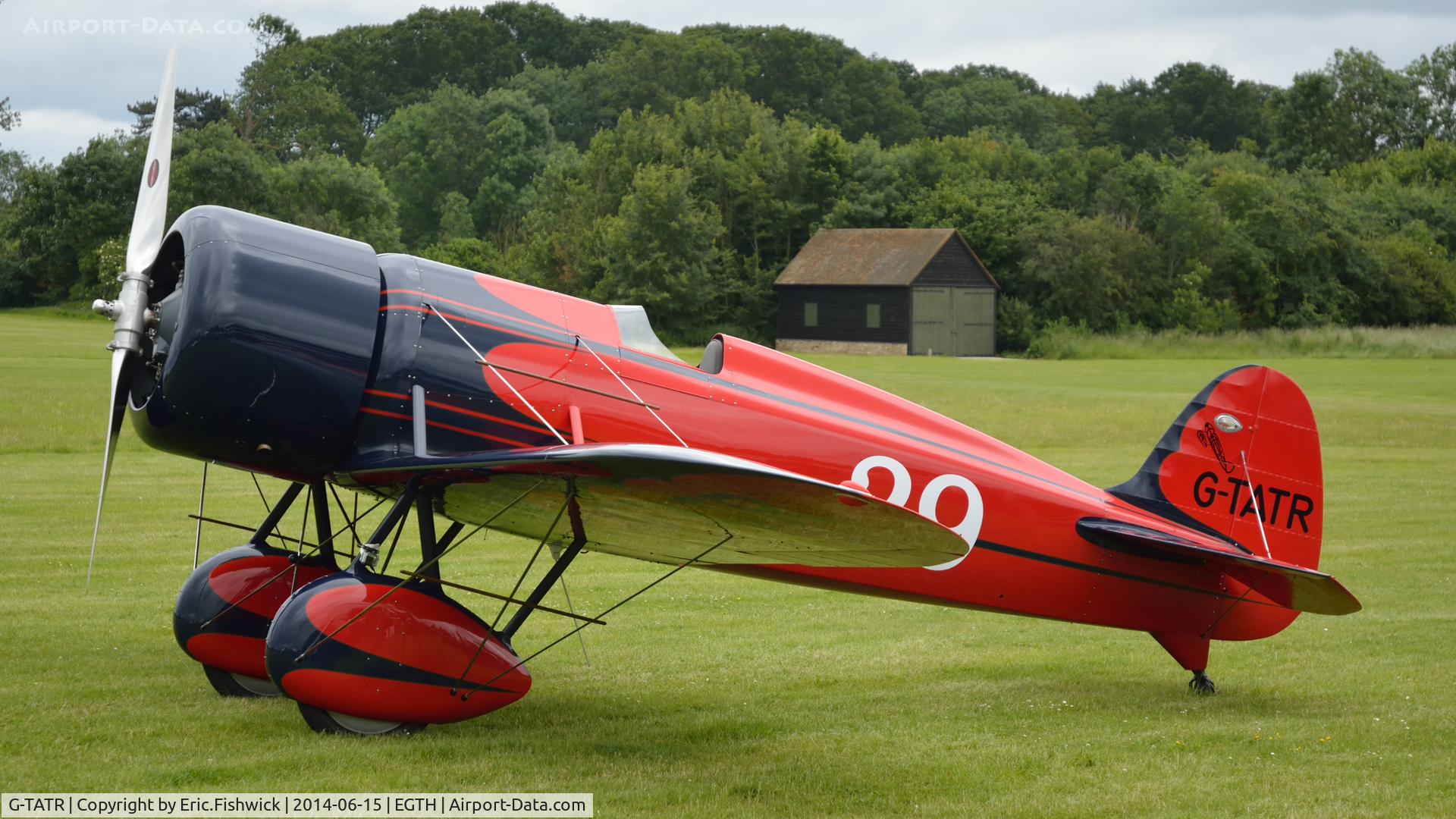 G-TATR, 2012 Travel Air Type R Racer Replica C/N LAA 362-14892, 3. G-TATR at The Shuttleworth Collection Airshow - featuring LAA 'party in the park'
