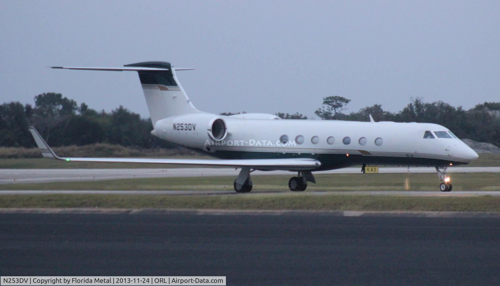 N253DV, Gulfstream Aerospace GV-SP (G550) C/N 5257, Amway Gulfstream 550