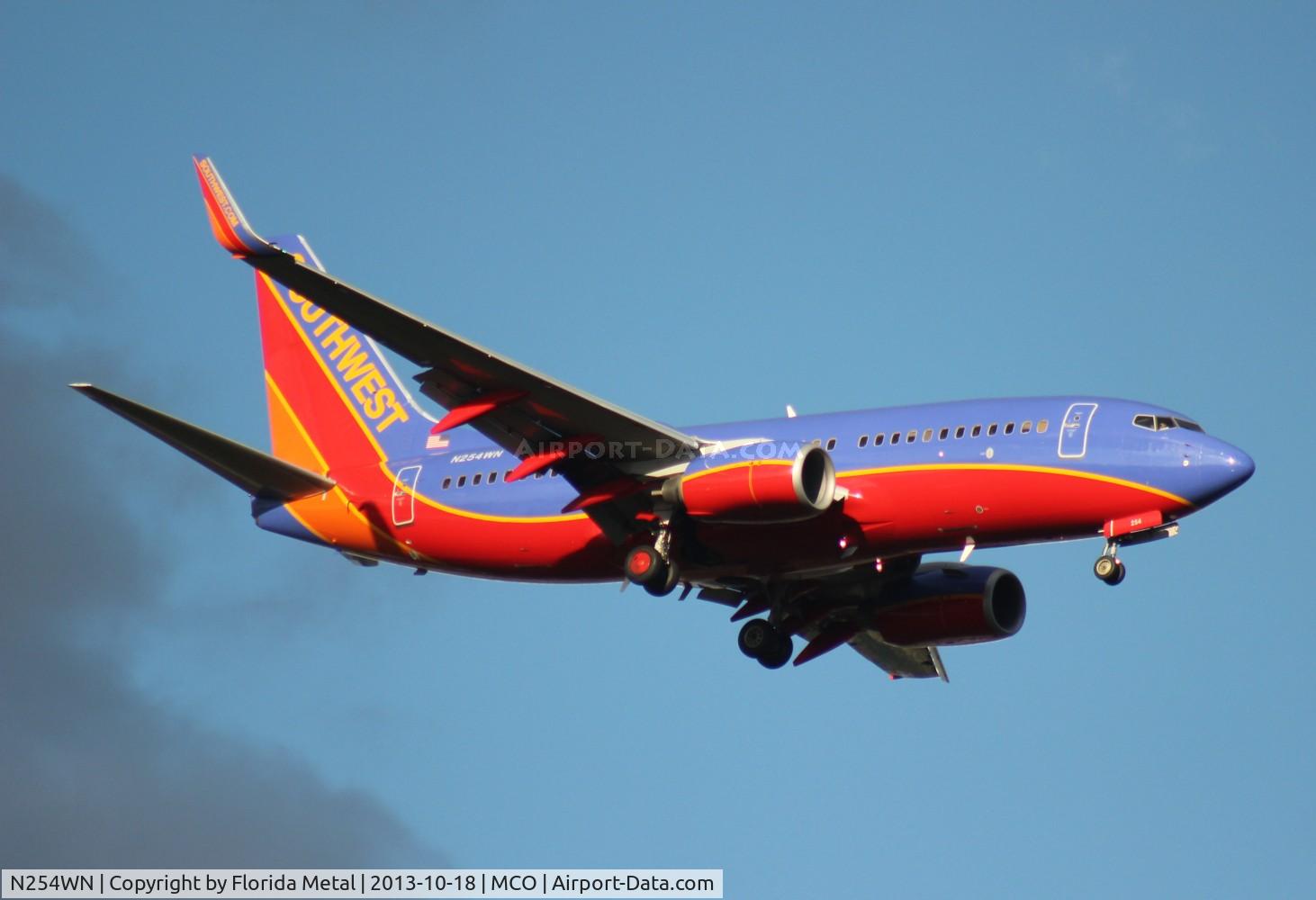 N254WN, 2006 Boeing 737-7H4 C/N 32512, Southwest 737-700