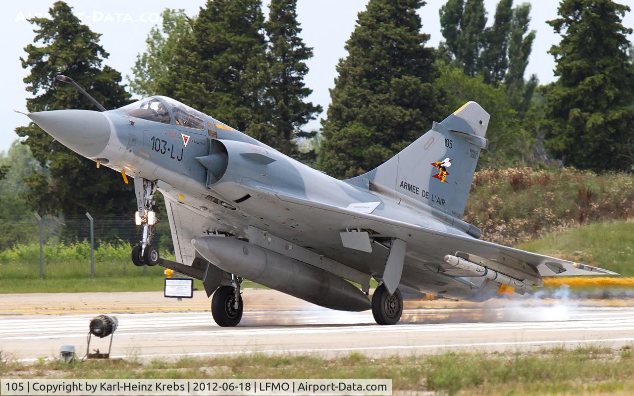105, Dassault Mirage 2000C C/N 370, France Air Force