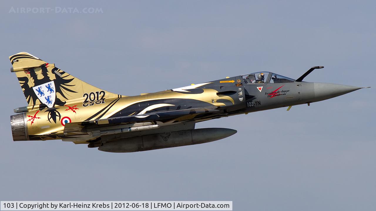 103, Dassault Mirage 2000C C/N 367, France Air Force