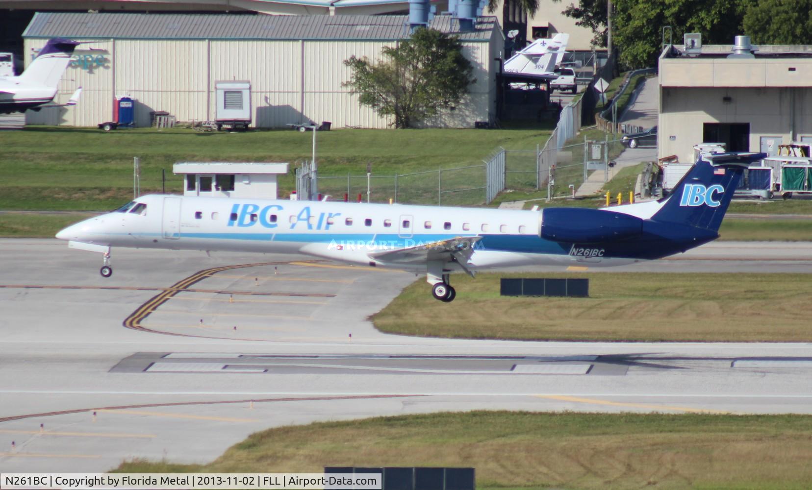 N261BC, 1998 Embraer EMB-145EP (ERJ-145EP) C/N 145082, IBC Air E145