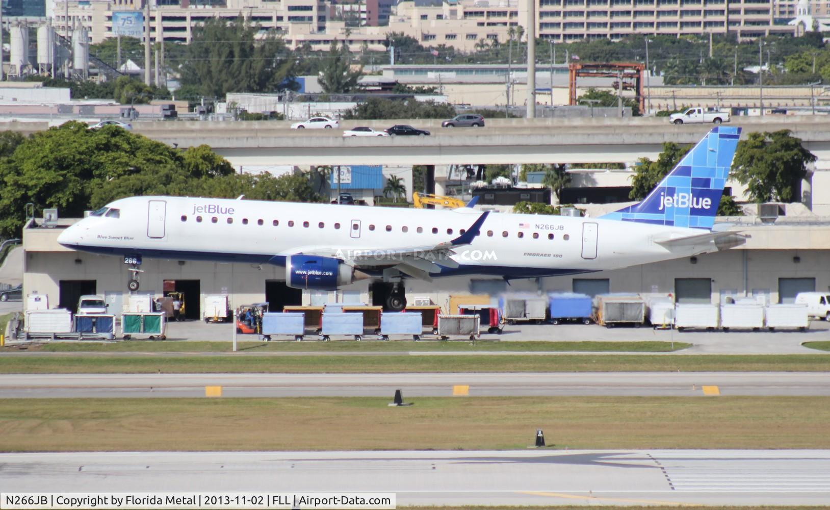 N266JB, 2007 Embraer ERJ-190-100 IGW 190AR C/N 19000054, Jet Blue E190