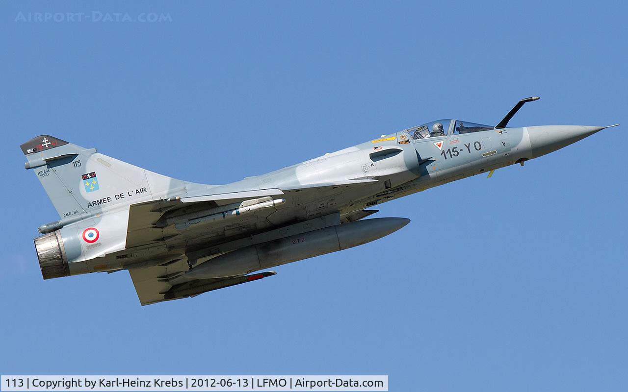 113, Dassault Mirage 2000C C/N 380, France Air Force