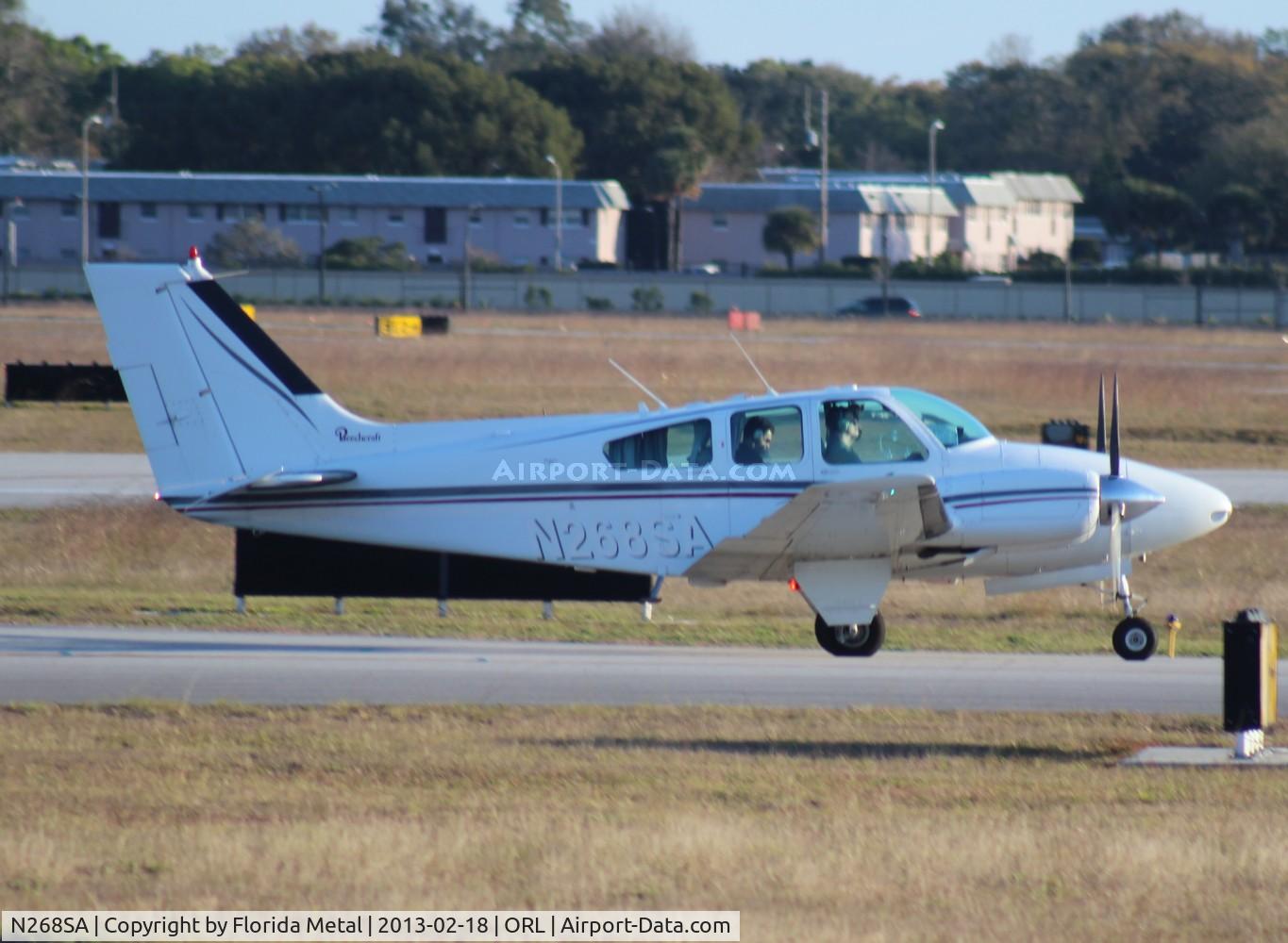 N268SA, 1963 Beech 95-B55 (T42A) Baron C/N TC-554, Beech 55