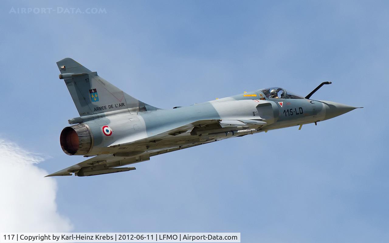 117, Dassault Mirage 2000C C/N 384, France Air Force