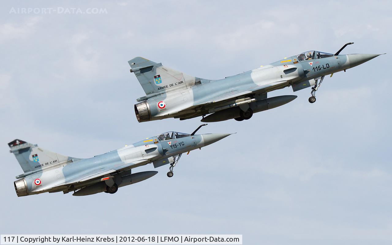 117, Dassault Mirage 2000C C/N 384, France Air Force