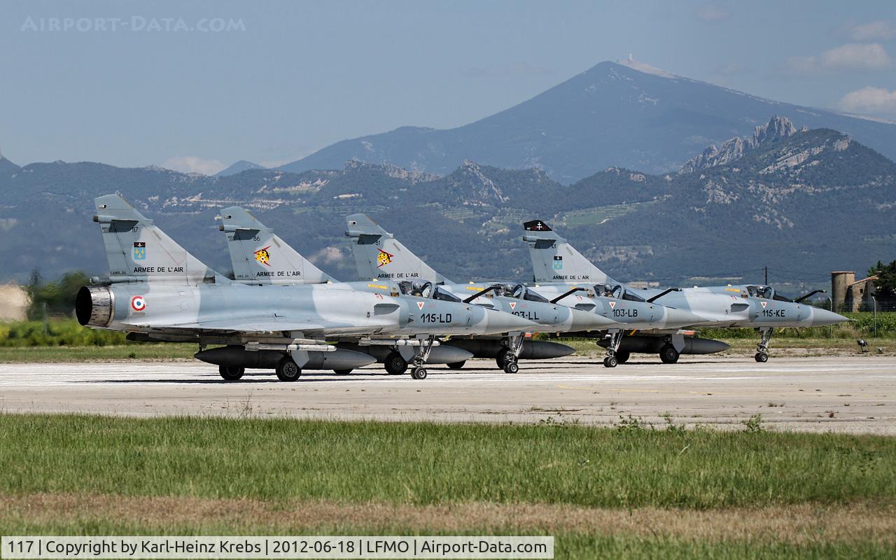 117, Dassault Mirage 2000C C/N 384, France Air Force