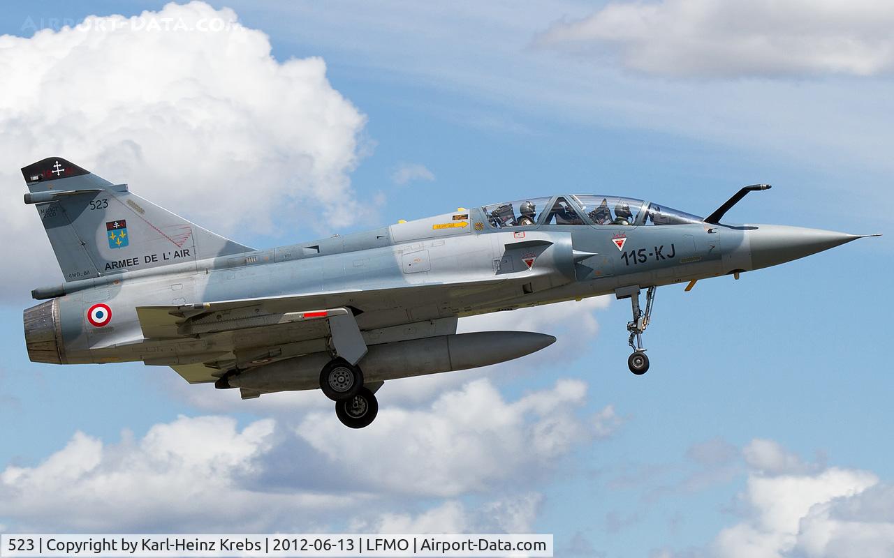 523, Dassault Mirage 2000B C/N 368, France Air Force