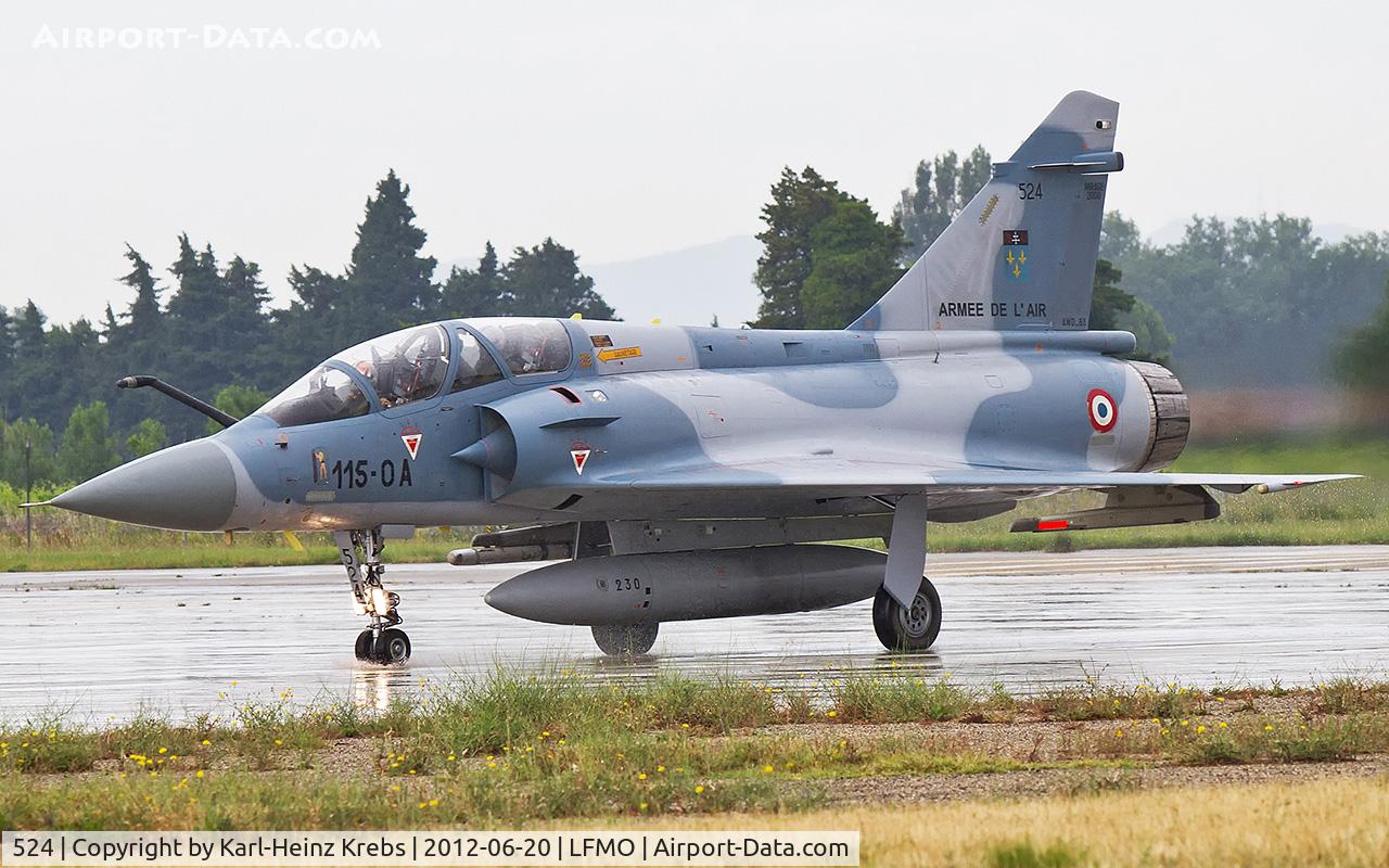 524, Dassault Mirage 2000B C/N 390, France Air Force