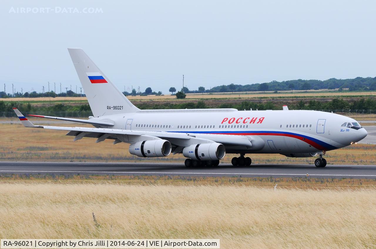 RA-96021, 2013 Ilyushin Il-96-300PU C/N 74393203021, Russia State Transport Company - Rossiya
