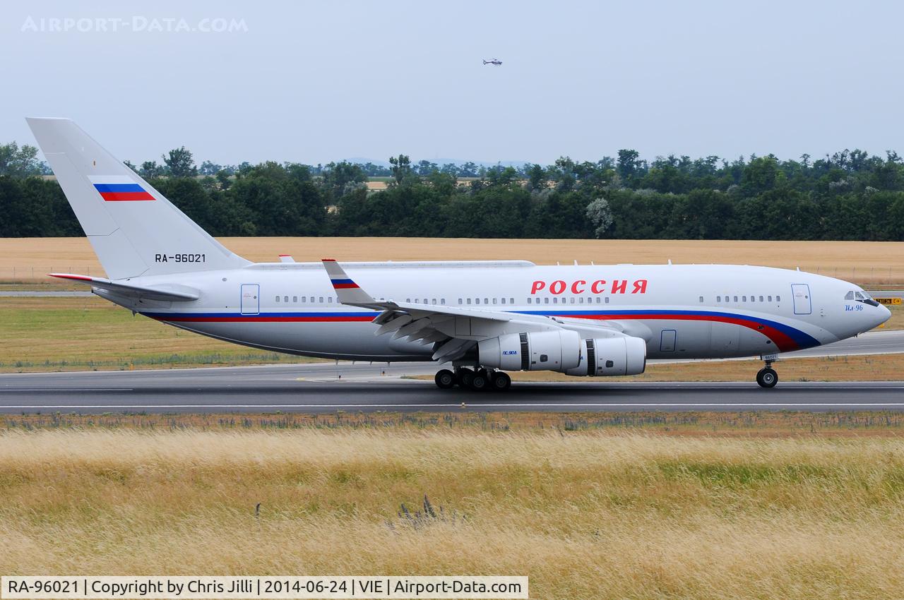 RA-96021, 2013 Ilyushin Il-96-300PU C/N 74393203021, Russia State Transport Company - Rossiya