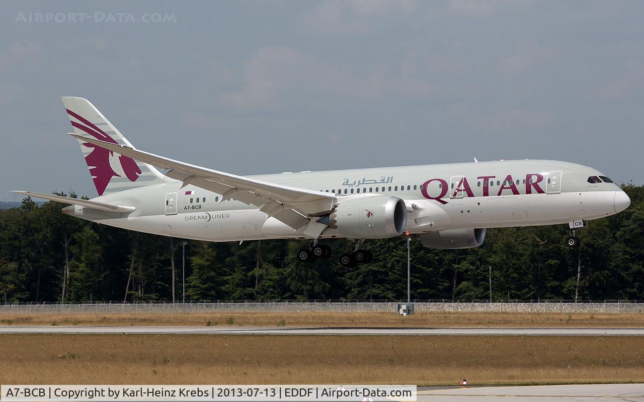 A7-BCB, 2012 Boeing 787-8 Dreamliner Dreamliner C/N 38320, Qatar