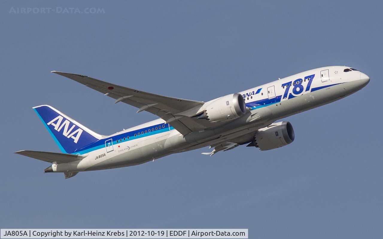 JA805A, 2010 Boeing 787-8 Dreamliner C/N 34514, Dreamliner