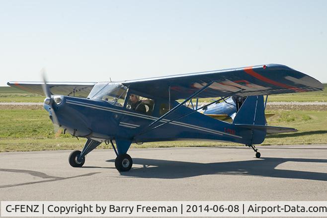 C-FENZ, 1948 Fleet 80 Canuck C/N 198, July 2008 at AJ Flying Ranch fly-in.