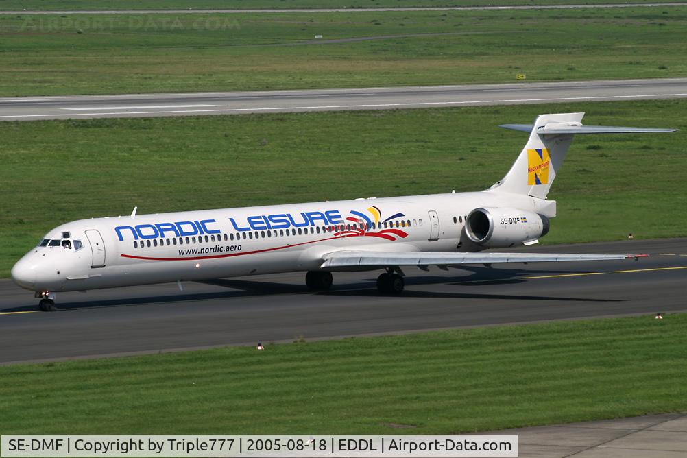 SE-DMF, 1996 McDonnell Douglas MD-90-30 C/N 53457, MD90 Nordic Leisure