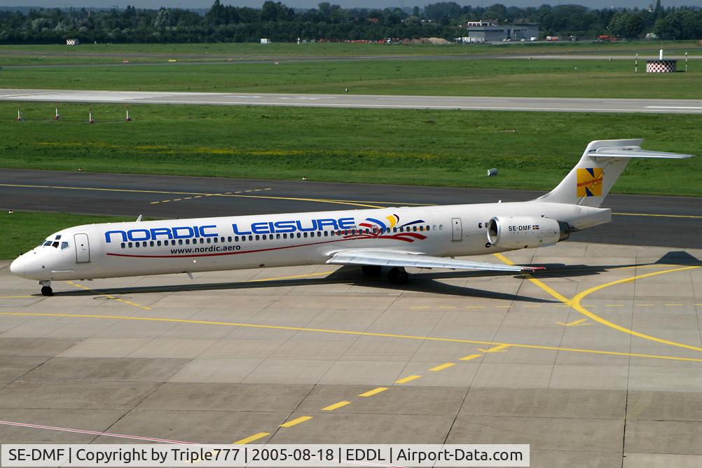 SE-DMF, 1996 McDonnell Douglas MD-90-30 C/N 53457, MD90 Nordic Leisure