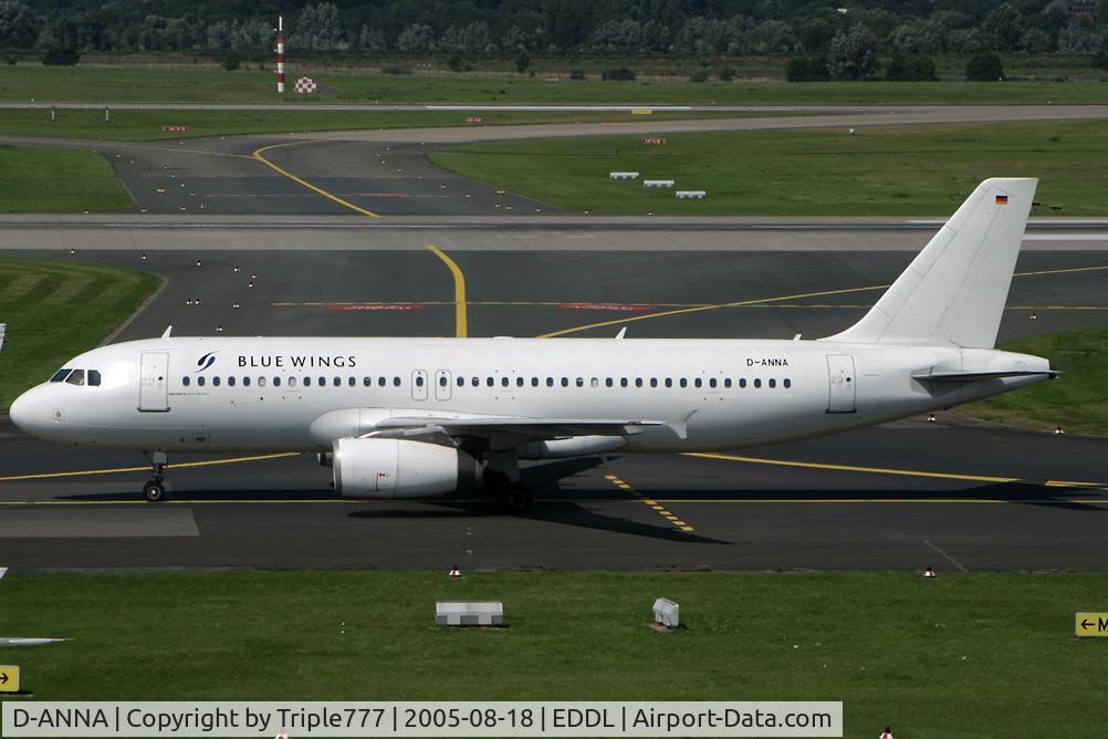D-ANNA, 1996 Airbus A320-233 C/N 916, Airbus 320 Blue Wings