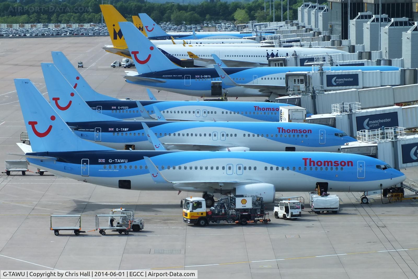 G-TAWU, 2014 Boeing 737-8K5 C/N 37263, Thomson