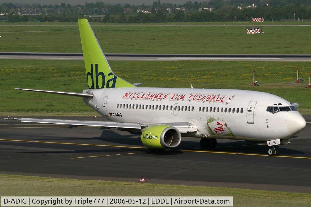 D-ADIG, 1992 Boeing 737-3L9 C/N 26441, Boeing 737-300 DBA