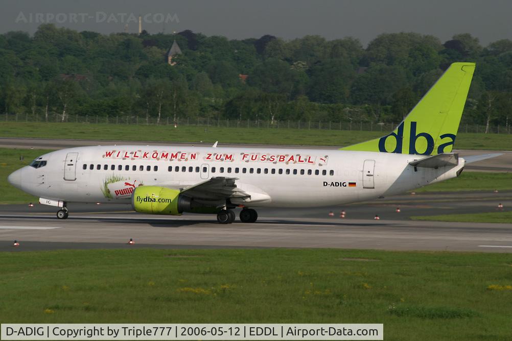D-ADIG, 1992 Boeing 737-3L9 C/N 26441, Boeing 737-300 DBA