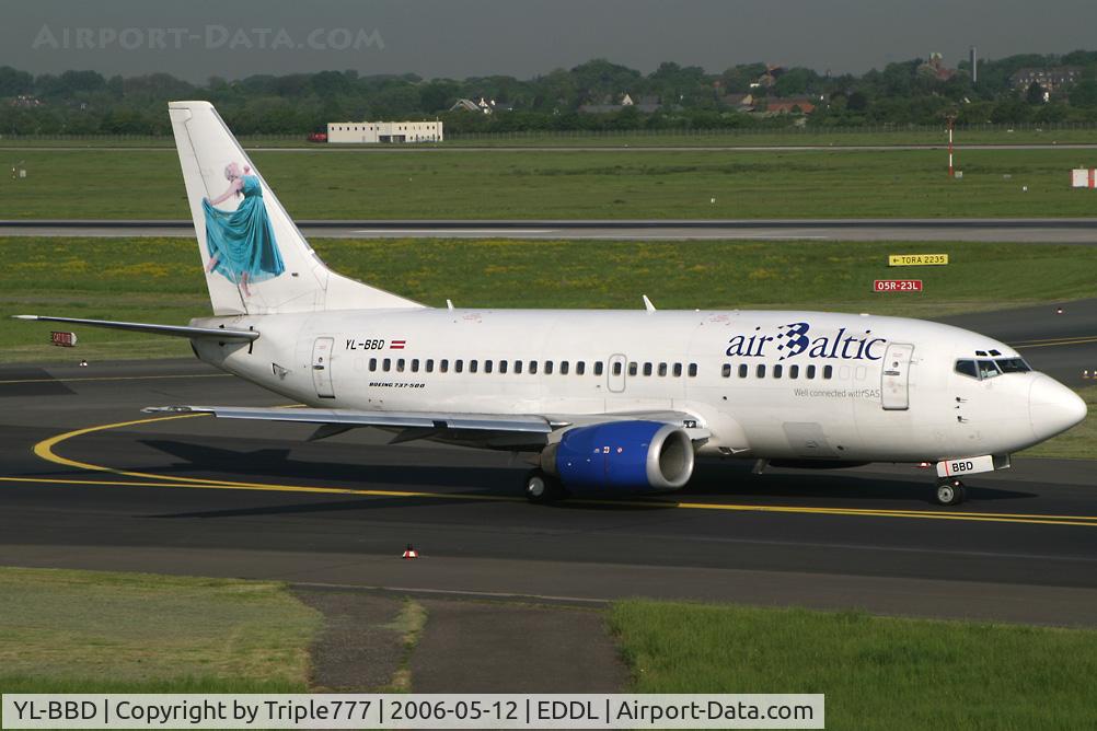 YL-BBD, 1999 Boeing 737-53S C/N 29075, Boeing 737-500 Air Baltic