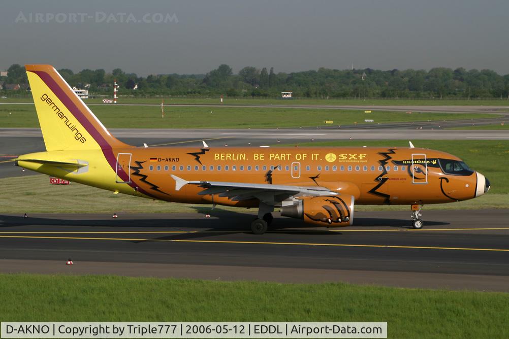 D-AKNO, 1999 Airbus A319-112 C/N 1147, Airbus 319 Germanwings