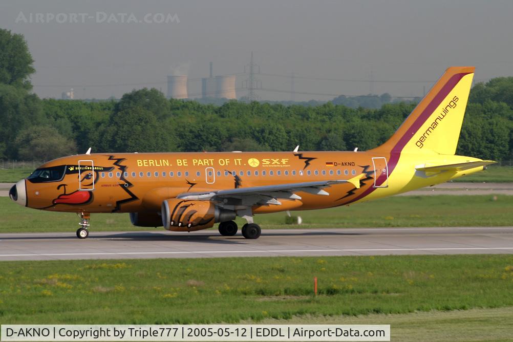 D-AKNO, 1999 Airbus A319-112 C/N 1147, Airbus 319 Germanwings