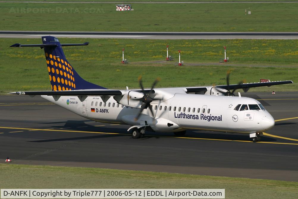 D-ANFK, 2001 ATR 72-212A C/N 666, ATR72 Lufthansa Regional