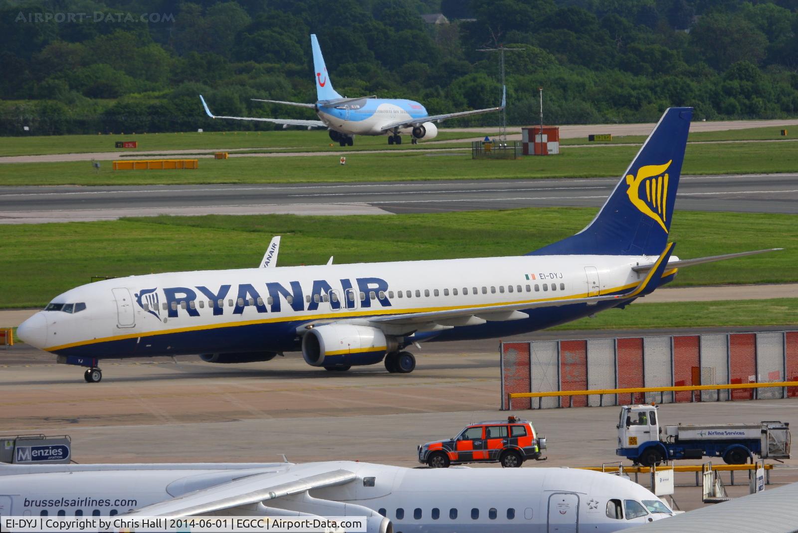 EI-DYJ, 2008 Boeing 737-8AS C/N 36572, Ryanair