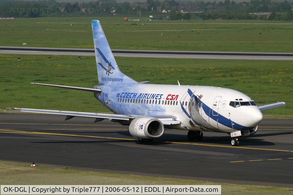 OK-DGL, 1998 Boeing 737-55S C/N 28472, Boeing 737-500 CSA Czech Airlines