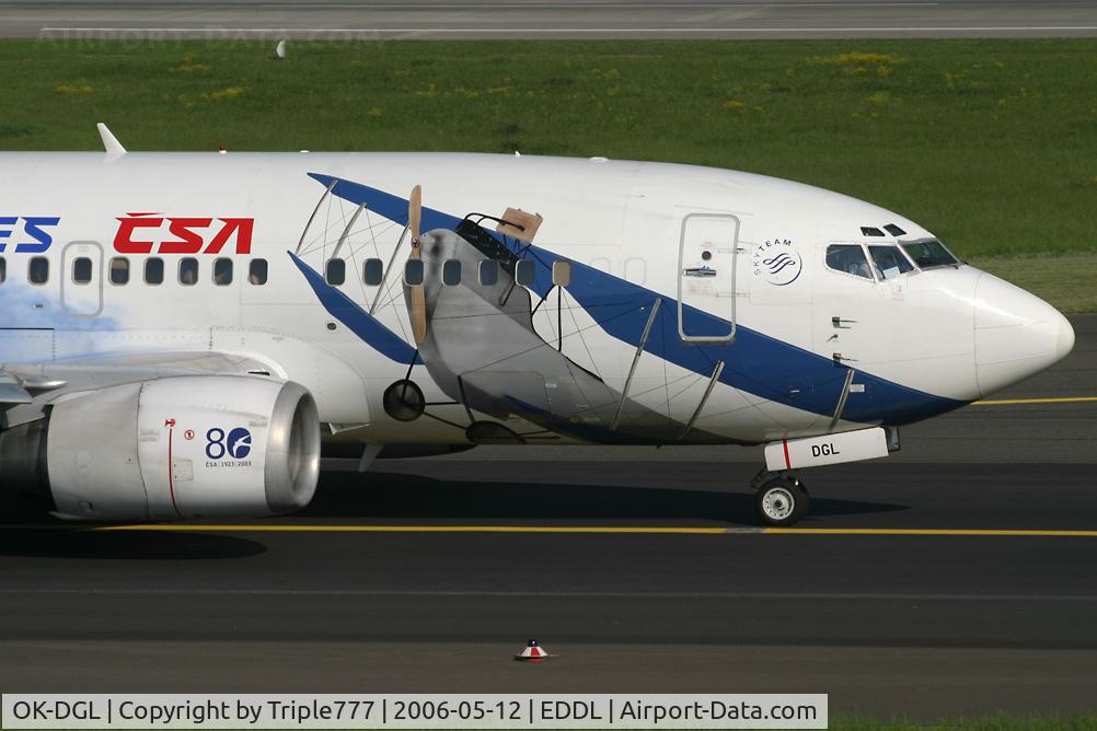 OK-DGL, 1998 Boeing 737-55S C/N 28472, Boeing 737-500 CSA Czech Airlines