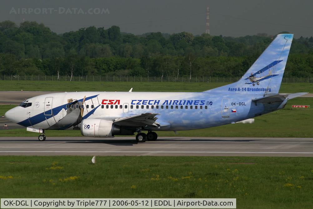 OK-DGL, 1998 Boeing 737-55S C/N 28472, Boeing 737-500 CSA Czech Airlines