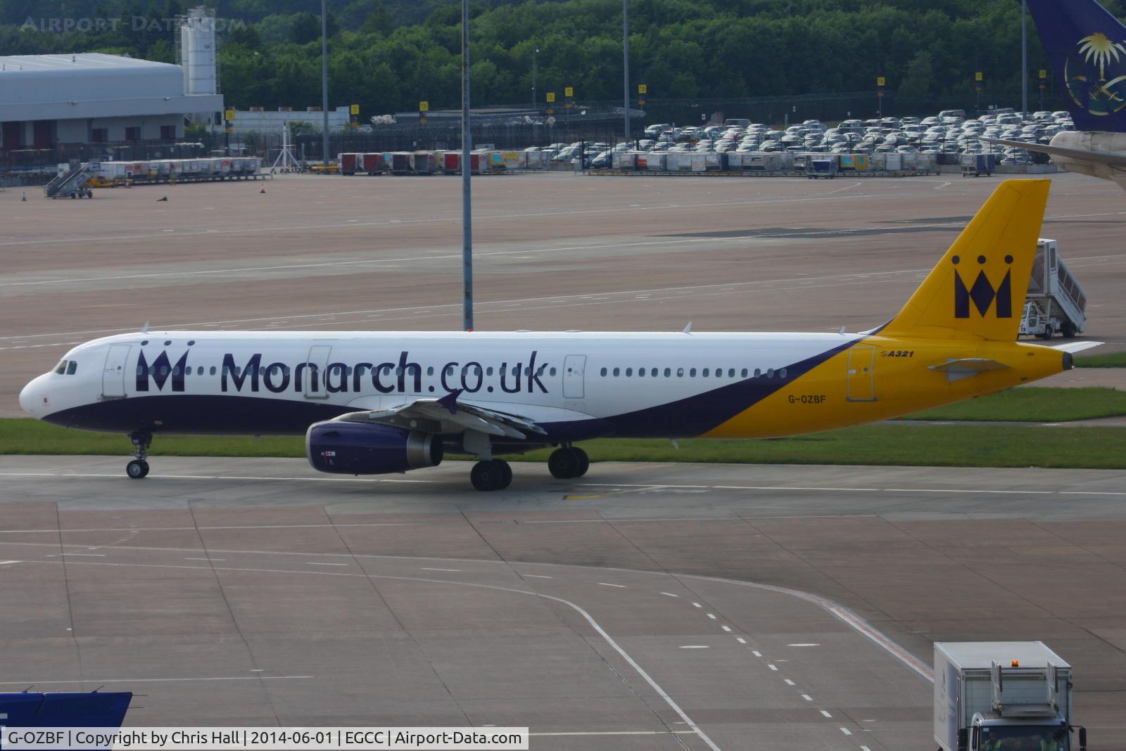 G-OZBF, 2002 Airbus A321-231 C/N 1763, Monarch