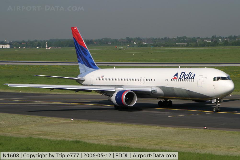 N1608, 2000 Boeing 767-332 C/N 30573, Boeing 767 Delta Air Lines